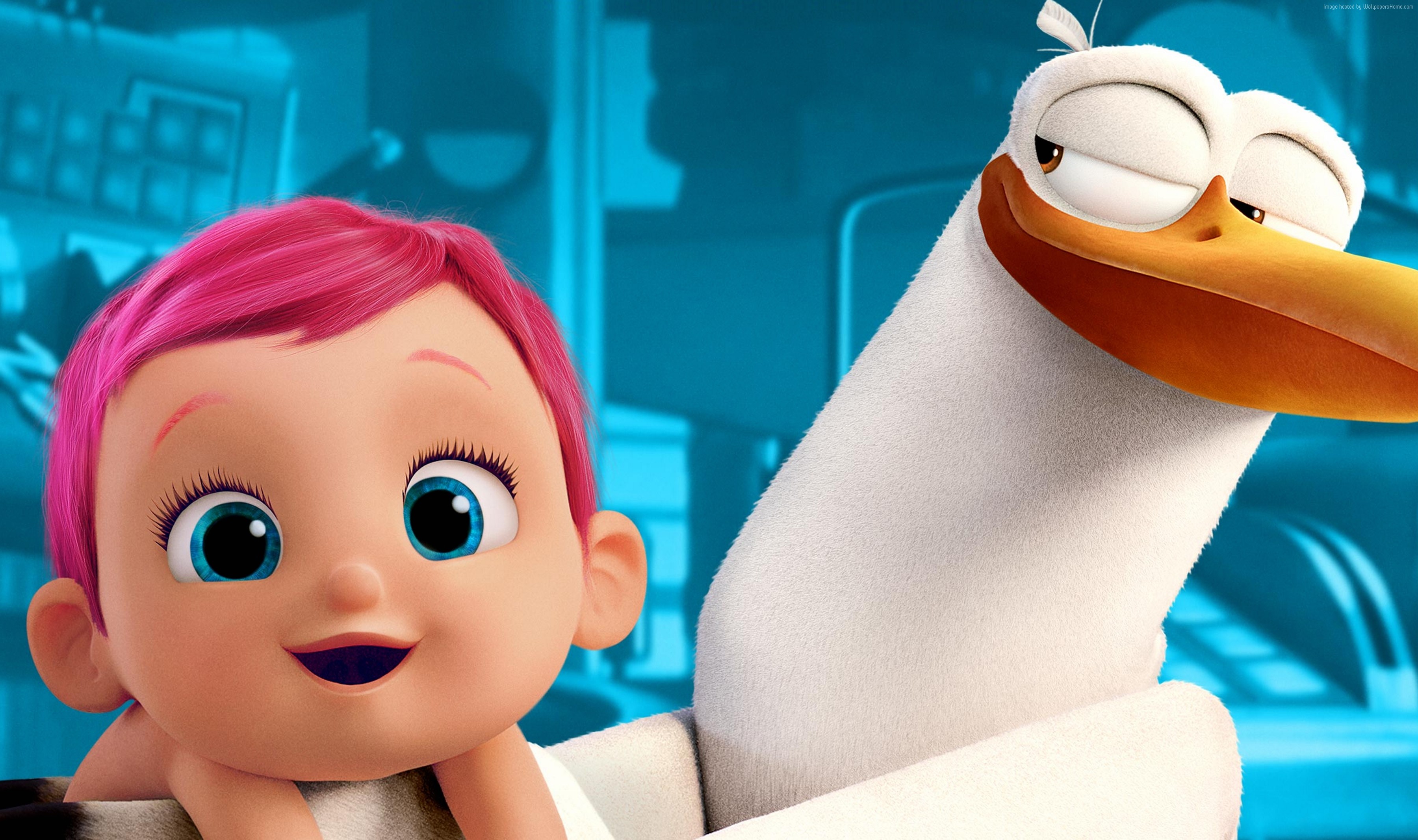 Wallpaper Storks Baby Best Animation Movies Of