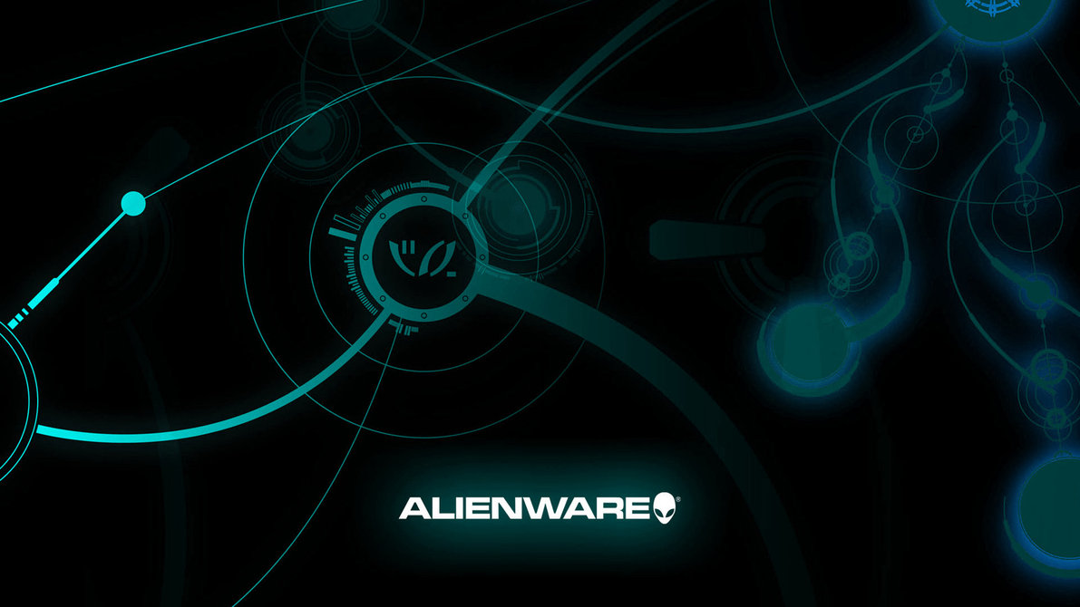 Alienware Login Screen Light Blue By Huwuno