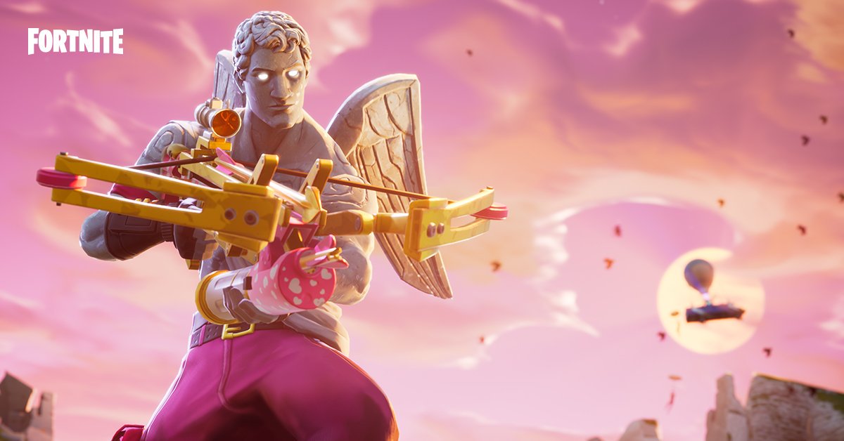 Fortnite On Shower Your Enemies In Love Or Crossbow