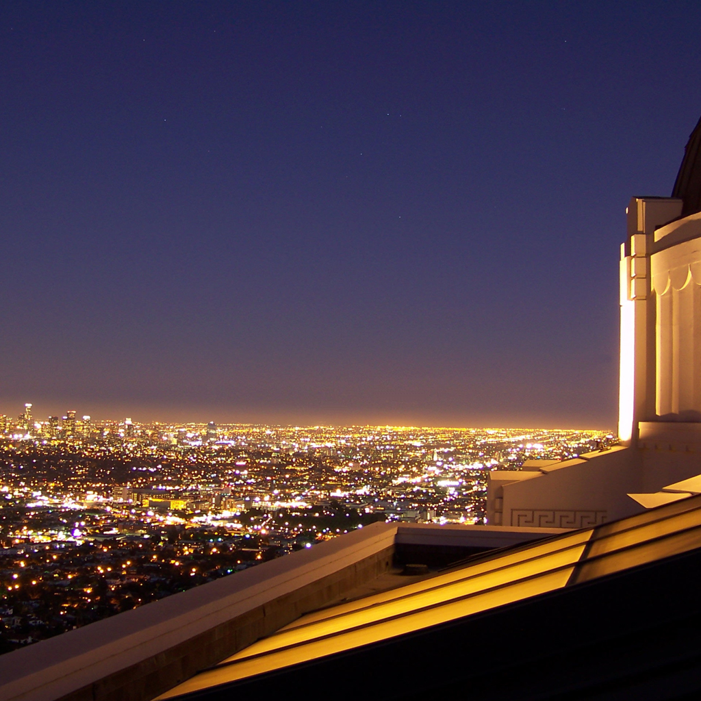 Interfacelift Wallpaper Downtown La From Griffith Observatory