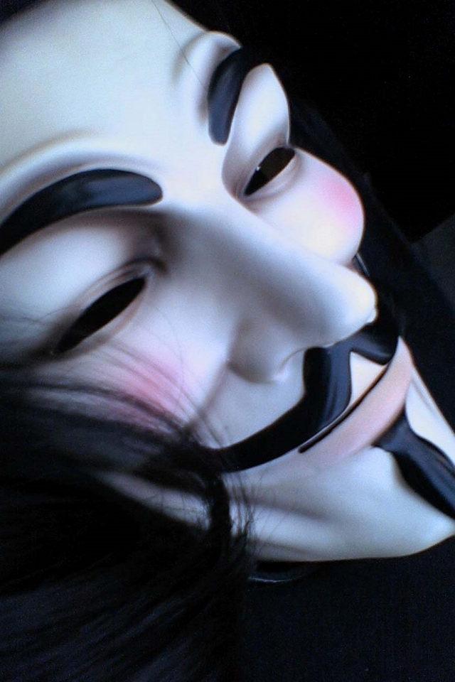 Masks Guy Fawkes iPhone Ipod Touch Android Wallpaper