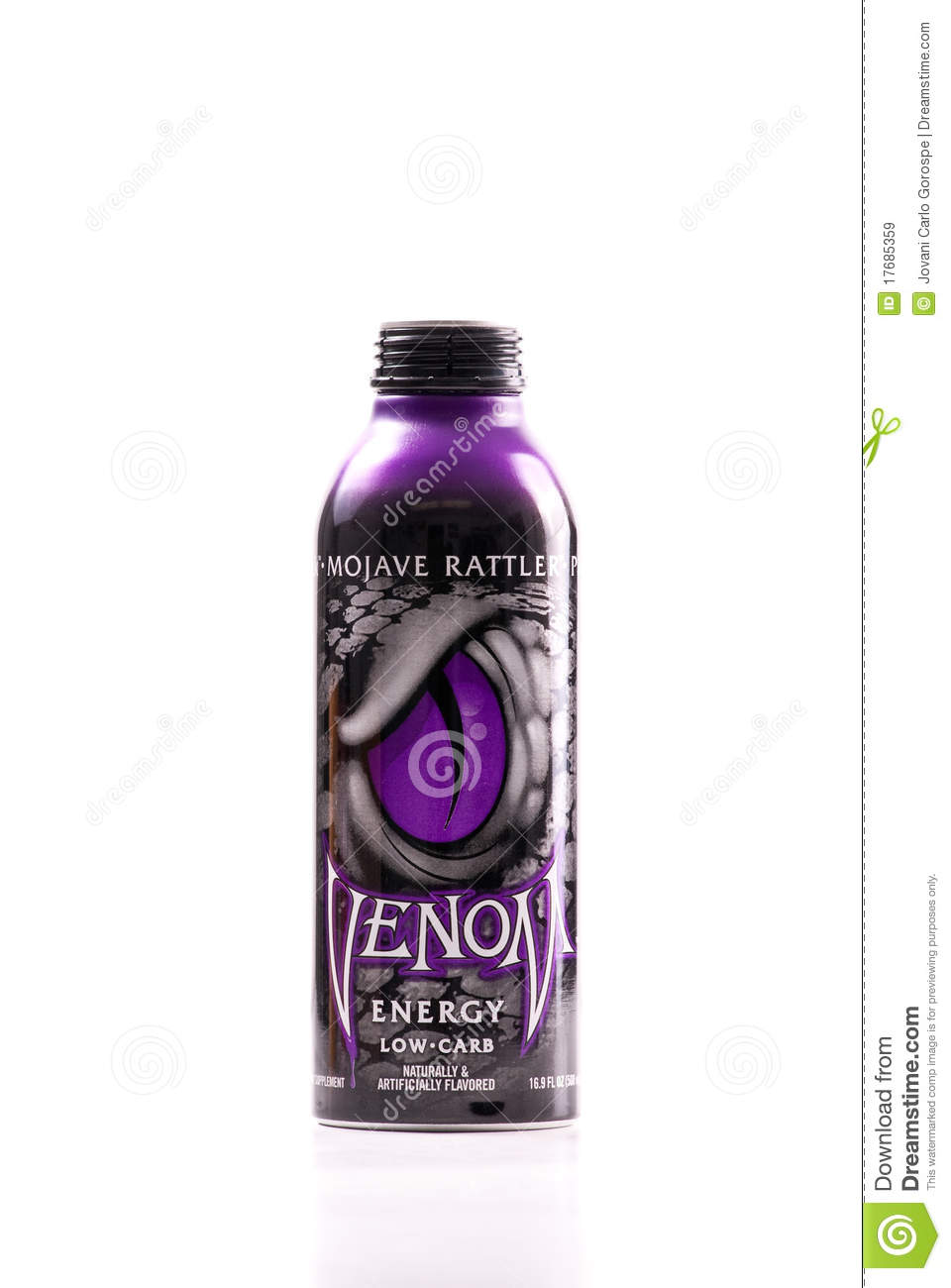 Venom Energy Drink Logo Sports