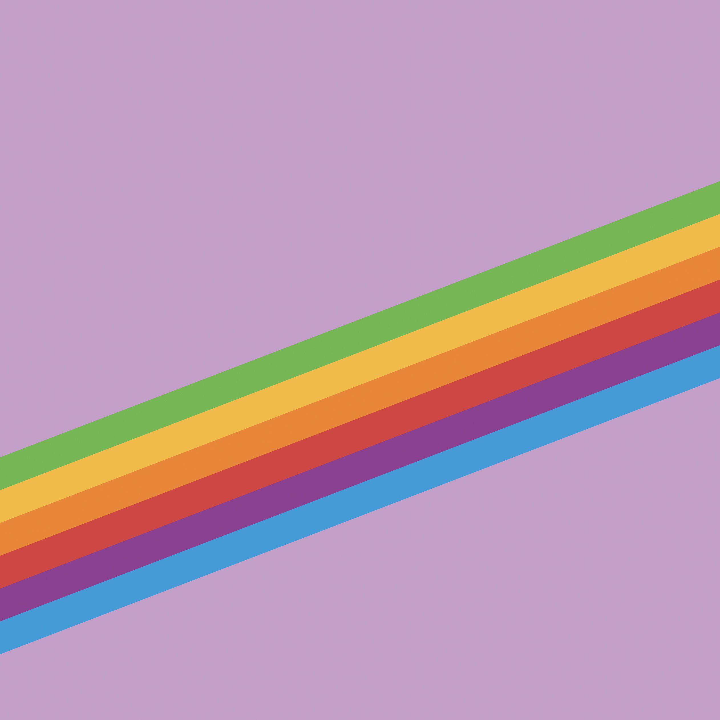 Aesthetic Wallpaper iPhone Rainbow