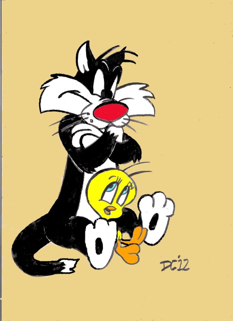 Sylvester And Tweety By Darcat1530