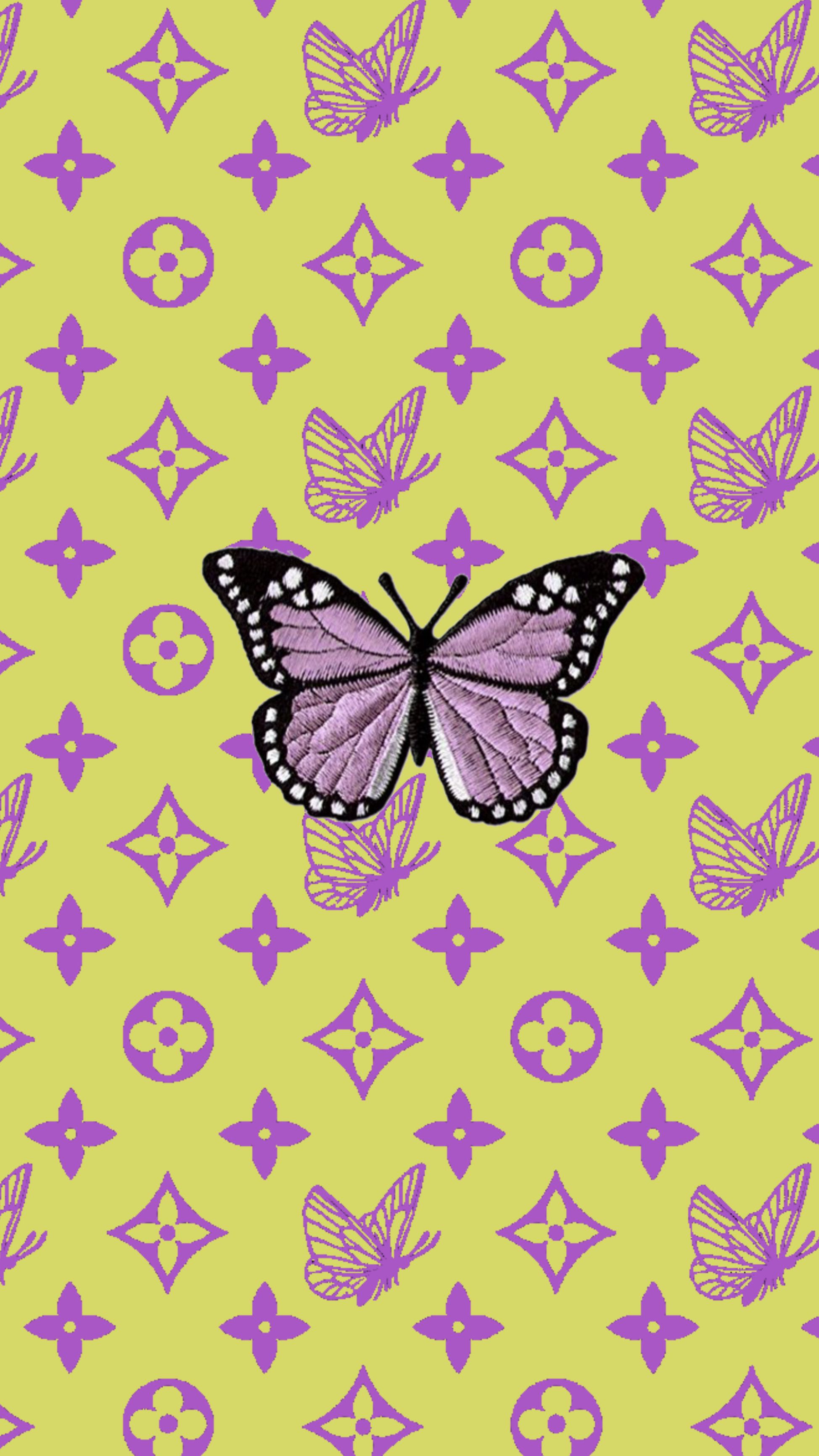 Janae Williams On Wallpaper Butterfly iPhone
