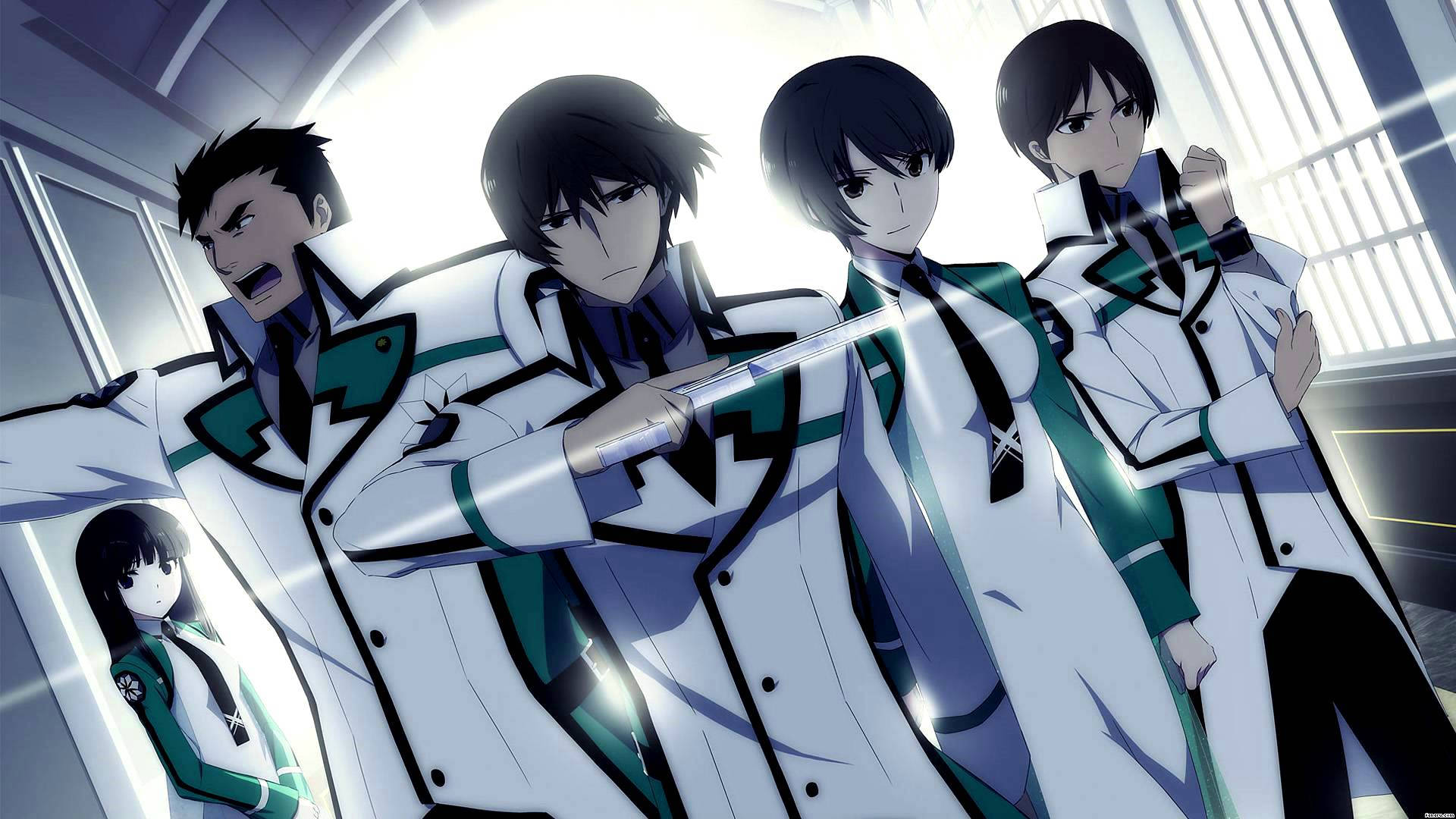 Anime School Scenery Wallpaper