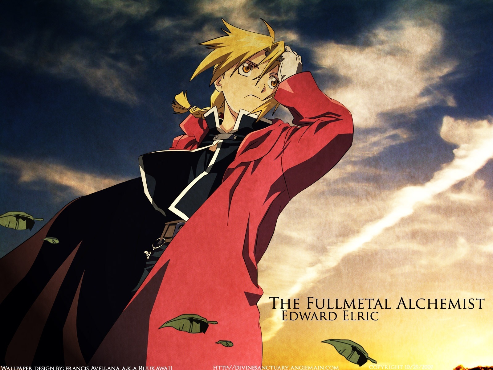 Edward Elric - Fullmetal Alchemist - HD Wallpaper #200105