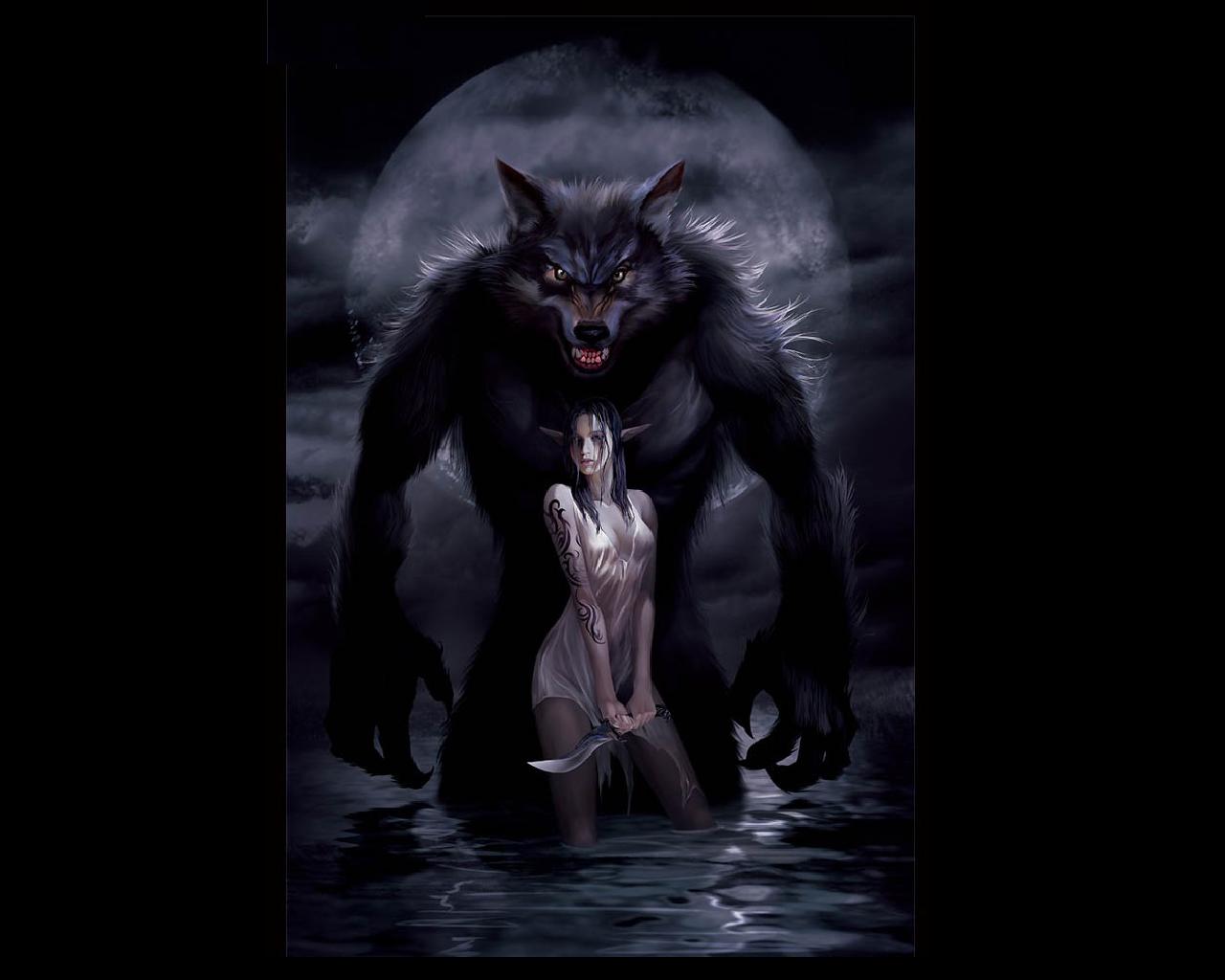 Night Of The Werewolf Wallpaper