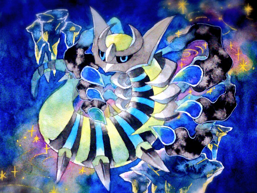 Shiny Giratina by ElementalDraws on DeviantArt