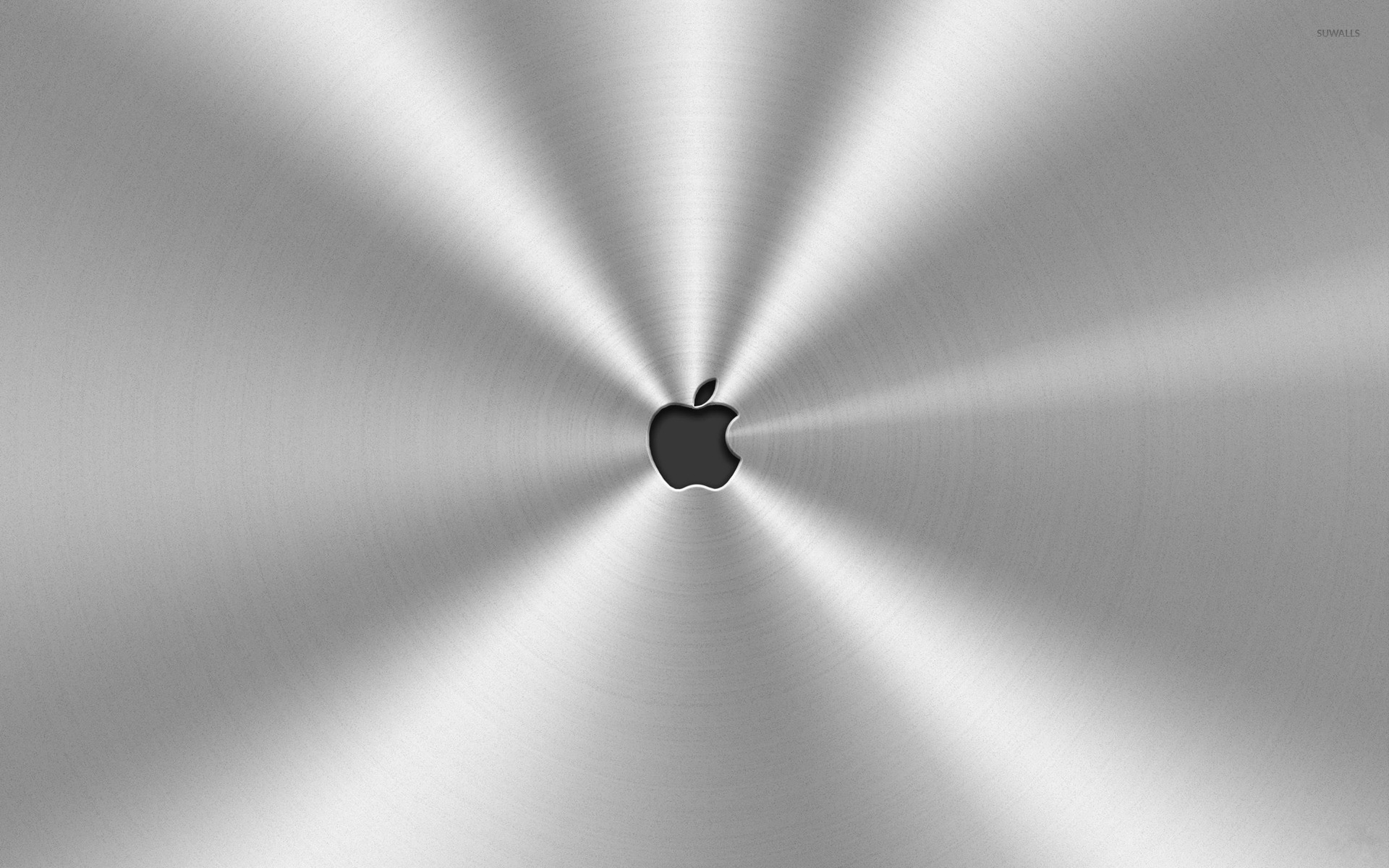 Apple Logo Surrounded By Metal Wallpaper Puter