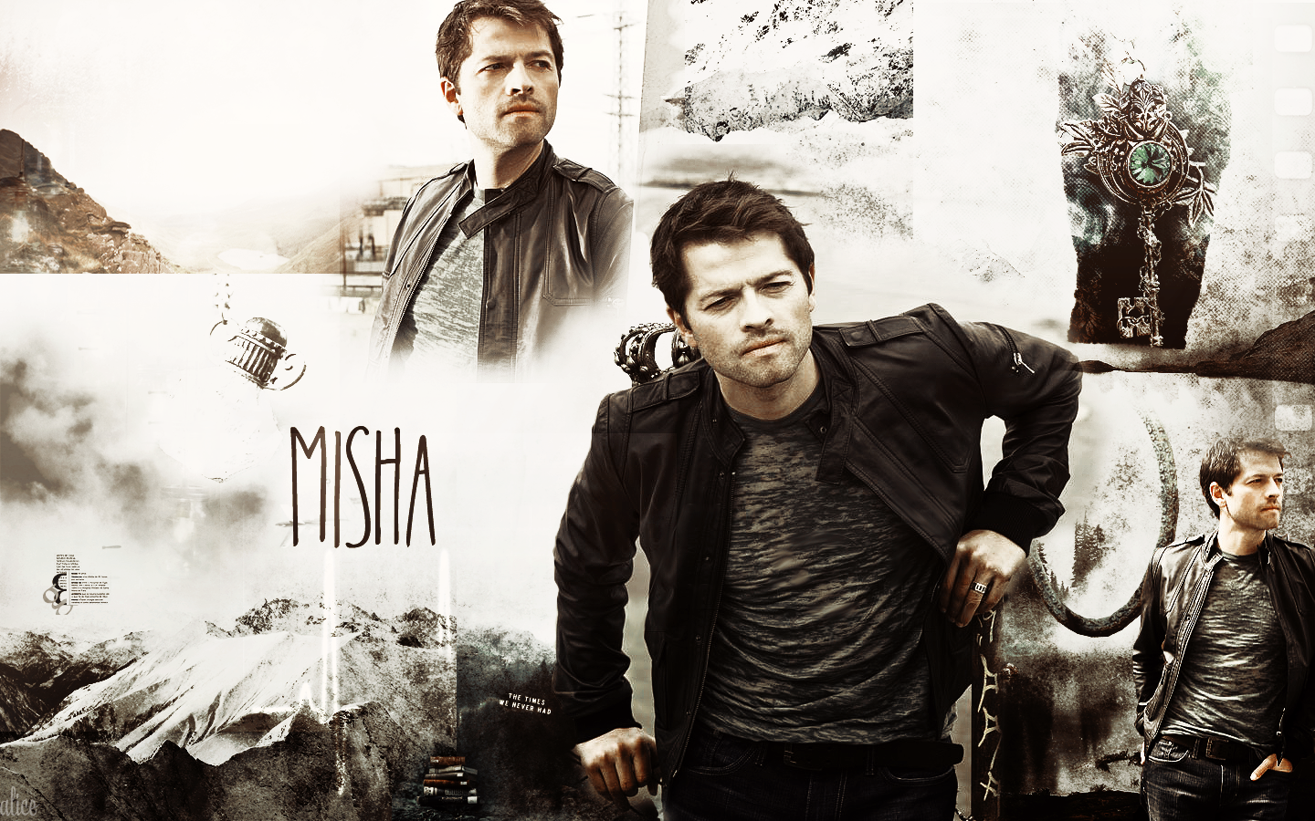 Misha Wallpaper By Alice Castiel