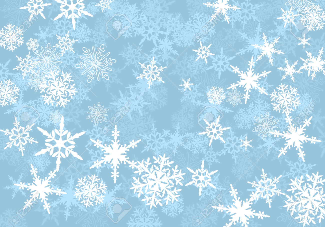Snowflake Background Qygjxz