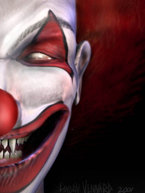 Evil Clown Miscellaneous Mobile Wallpaper