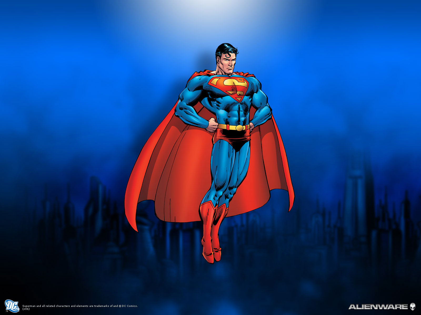Download Superman Comic wallpaper superhero 1600x1200