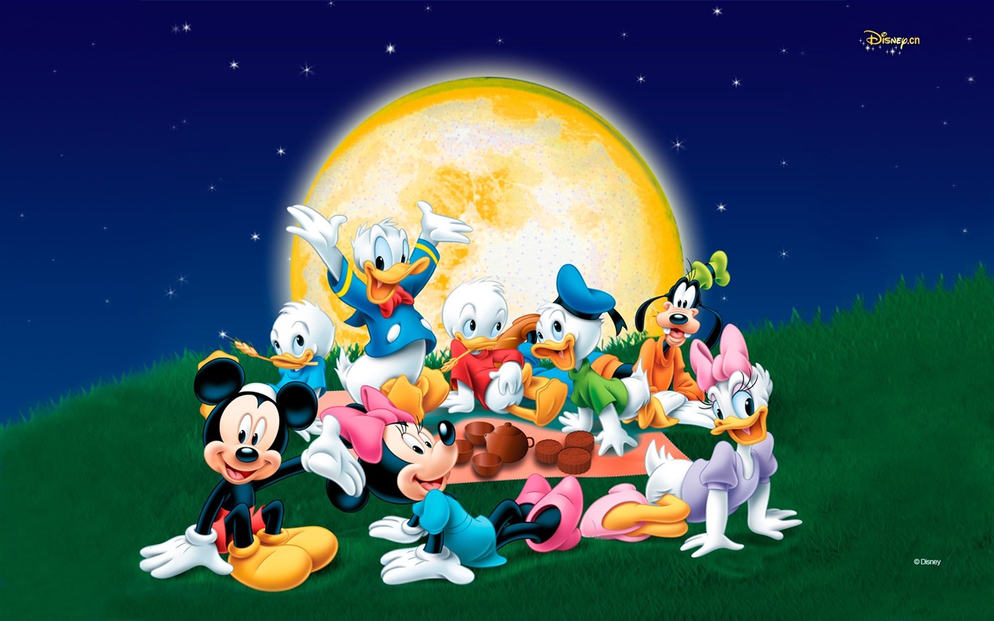 Cartoon Mickey Mouse Wallpaper