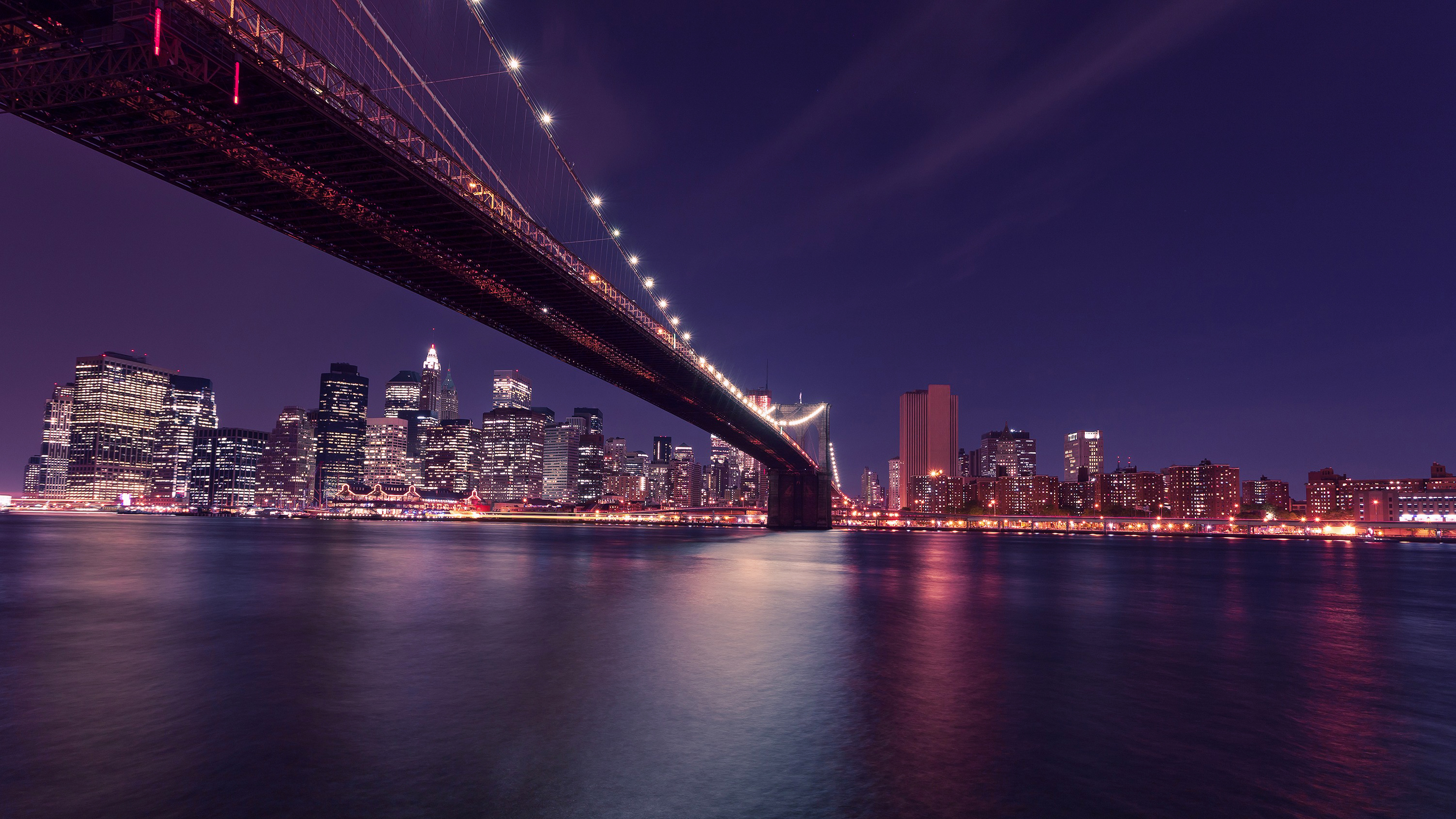 New York Nights Chromebook Wallpaper For Download