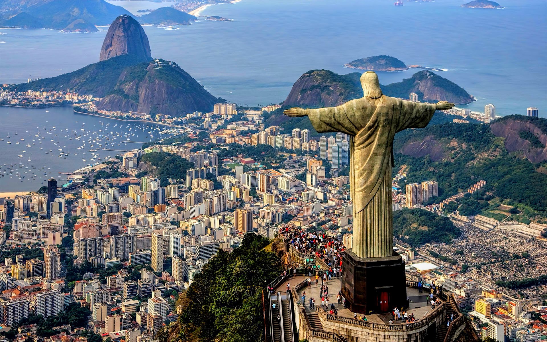 Mystery Wallpaper Christ The Redeemer Statue Rio De Janeiro Brazil