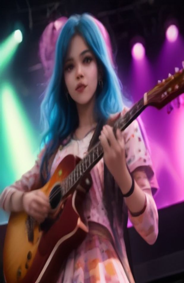 Guitar Girls Wallpaper