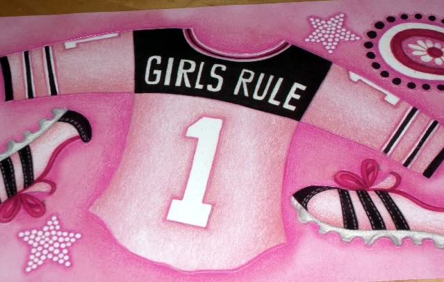 About New Pink Princ Ess Girls Rule Tomboy Sp Ort Wall Stickers