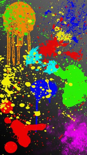 Bigger Paint Splatter Live Wallpaper For Android Screenshot