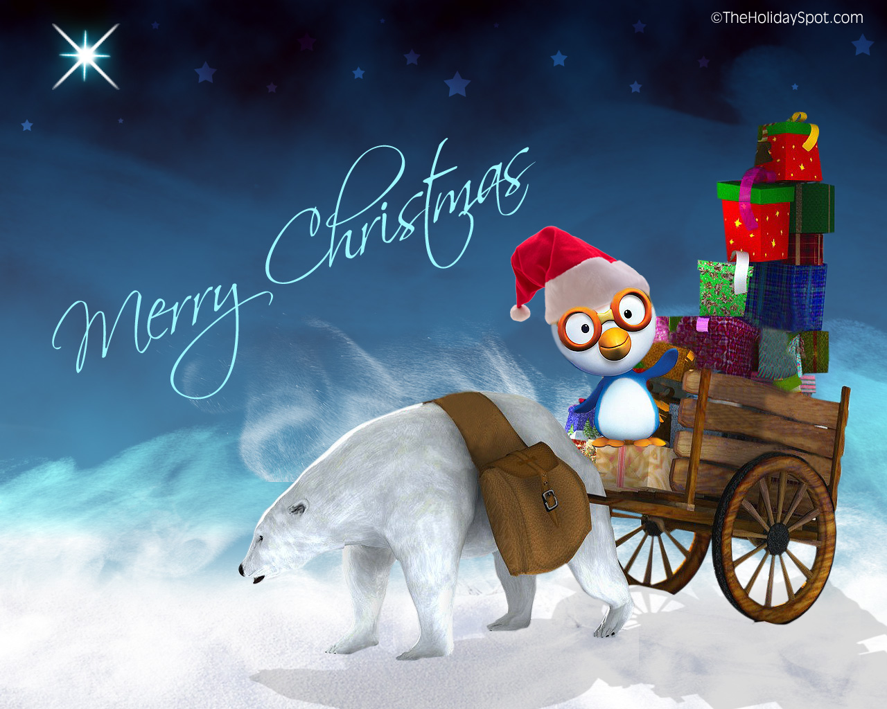 Merry Christmas Wallpaper HD Background