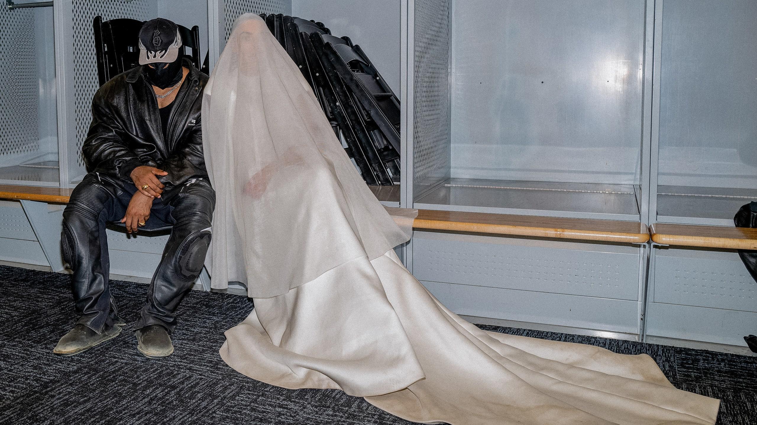 Kim Kardashian And Kanye West Reenact Their Wedding Vows In