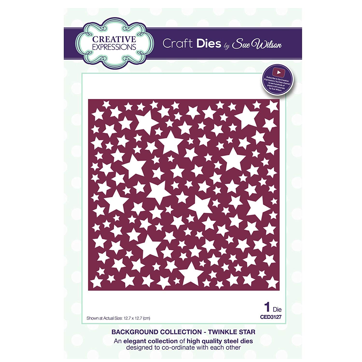 Amazon Sue Wilson Ced3127 Background Collection Twinkle Star