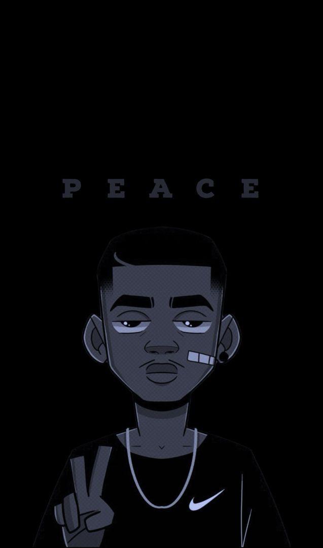 Peace Dark Wallpaper HD Cool Cartoon
