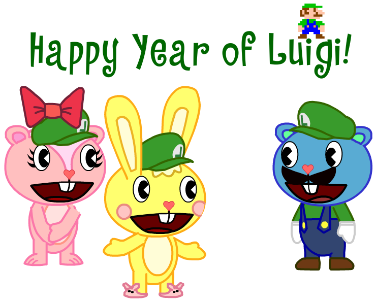 Htf Happy Year Of Luigi By Htfmegaman