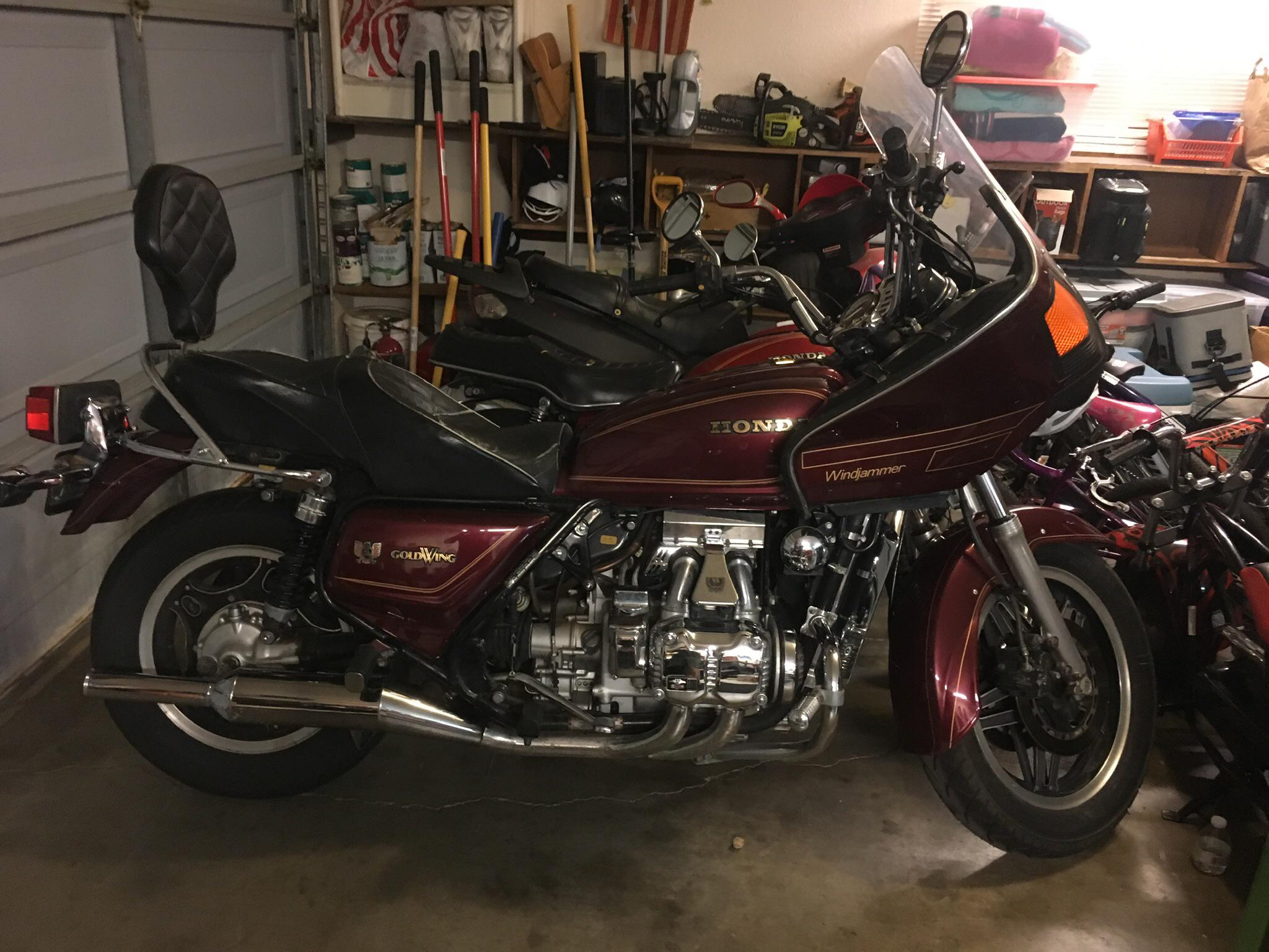 Just Purchased My First Goldwing Gl1100 With Miles