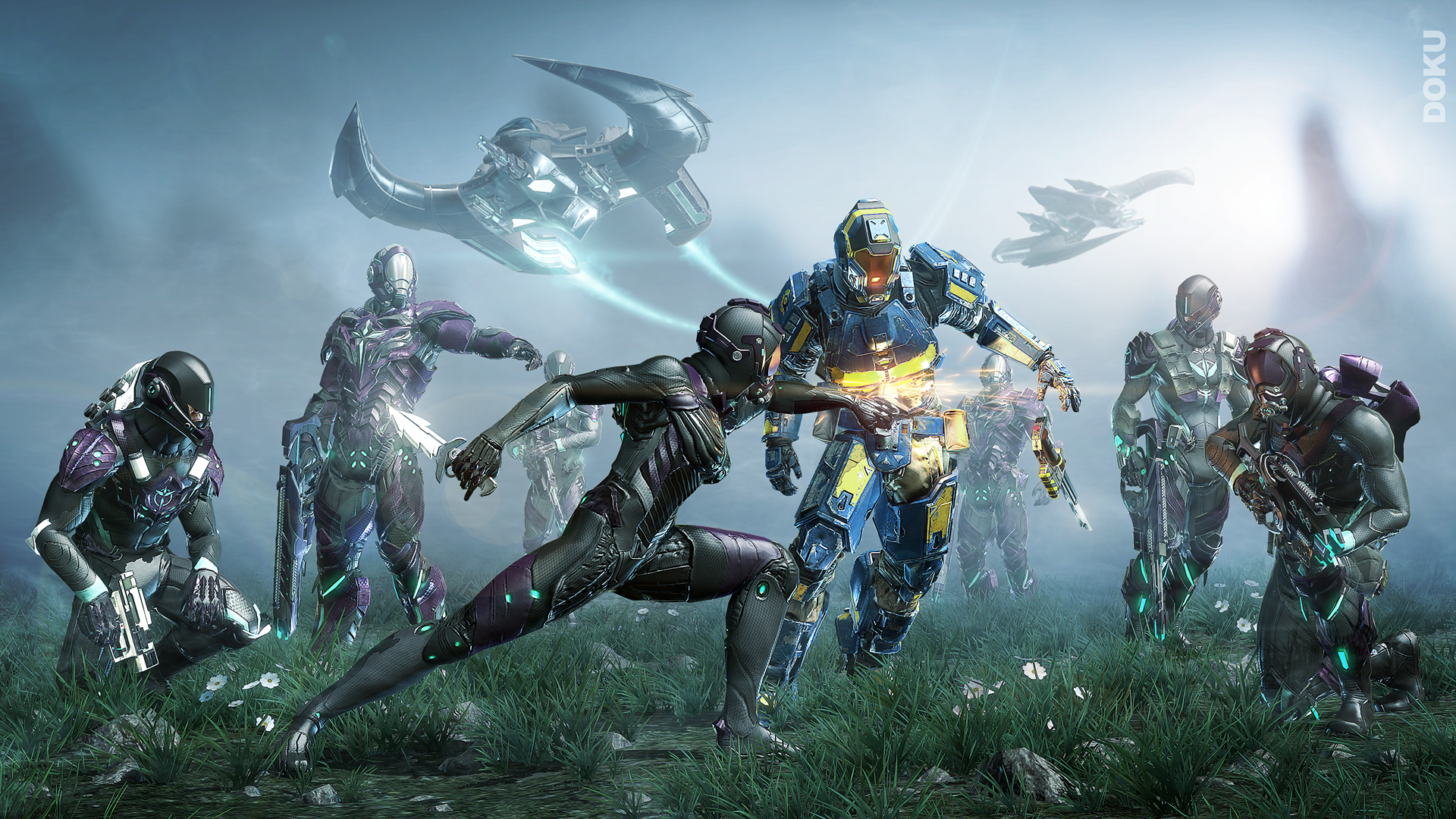Vanu Sovereignty Wallpaper Initiation Planetside