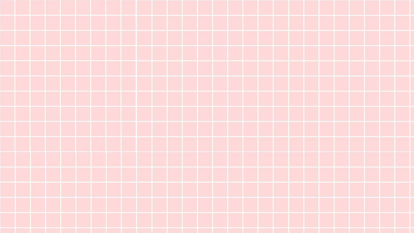 Pink Aesthetic Grid Wallpaper Top