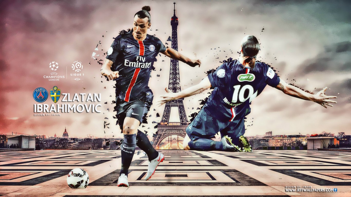 Zlatan Ibrahimovic Psg Football Wallpaper HD