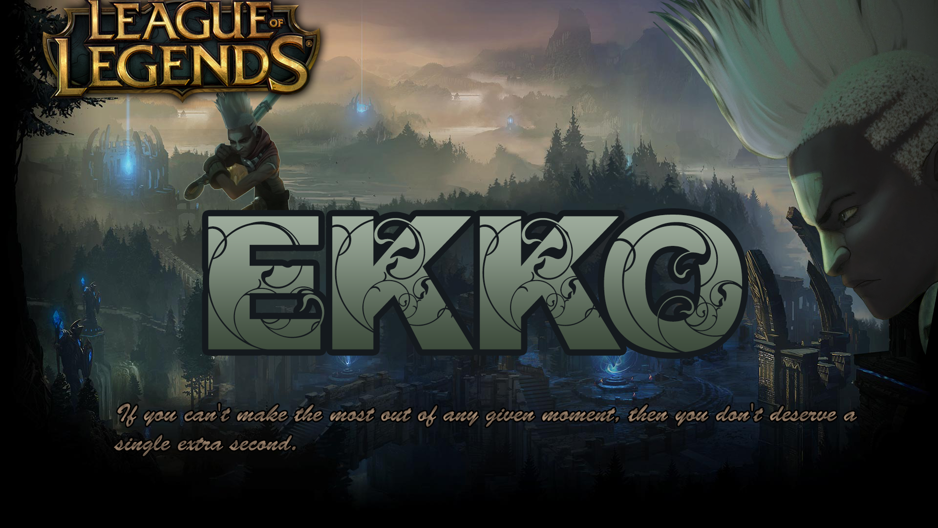 Ekko New League of Legends Champion by BlankDesigns