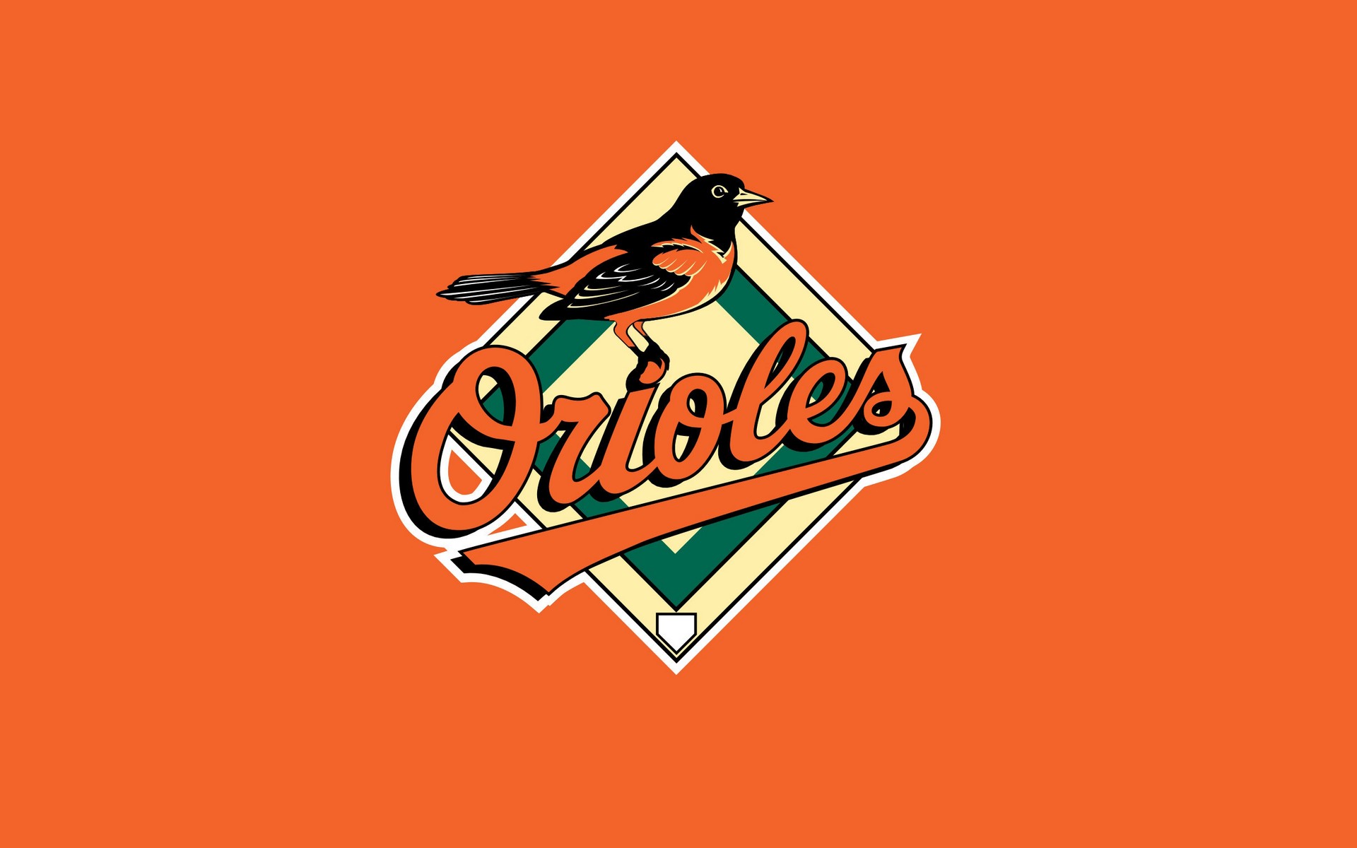 Baltimore Orioles Logo Wide Mlb Baseball