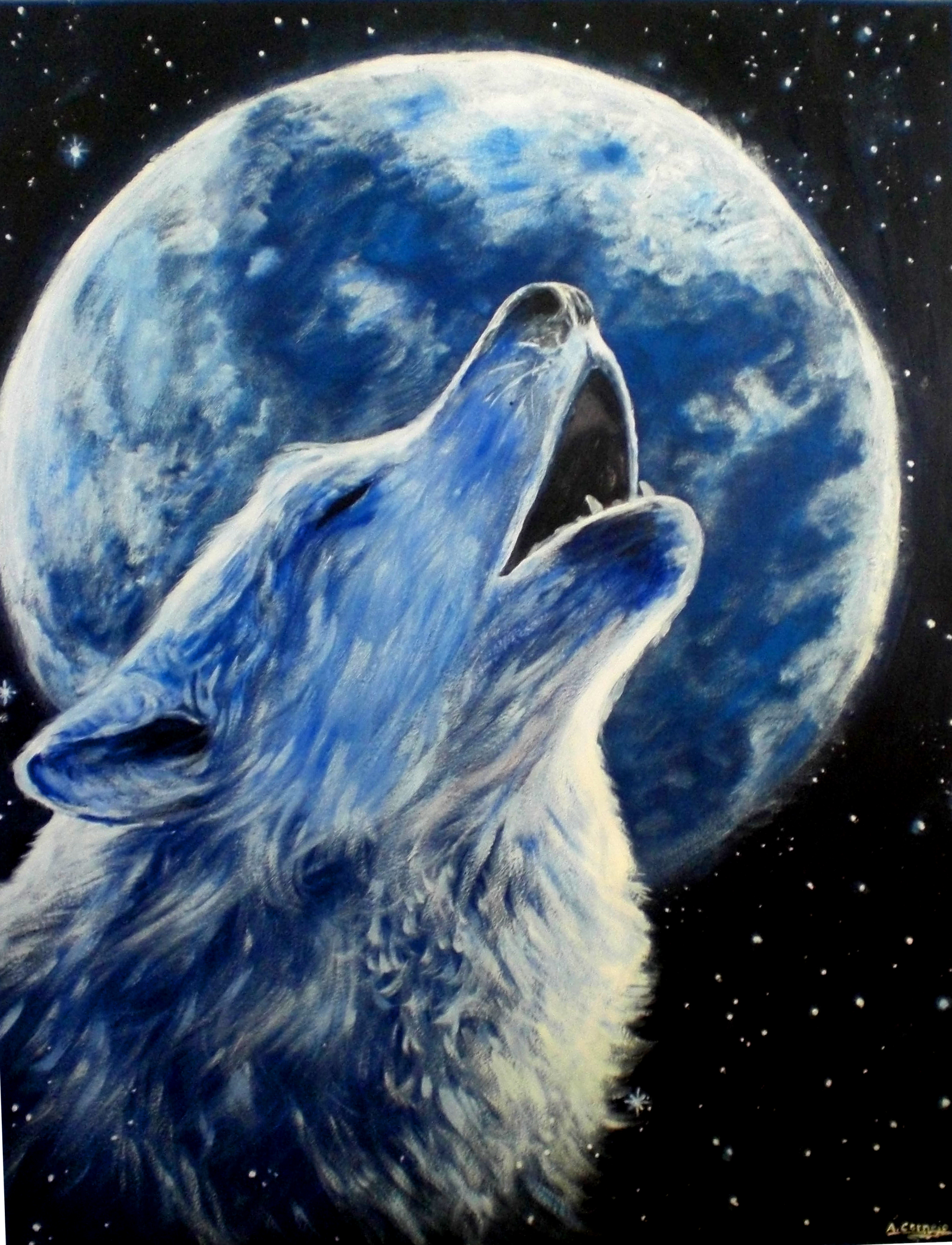wolf and moon by albertocn d5l2159jpg