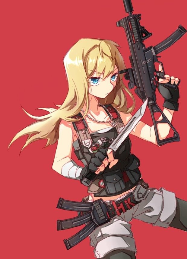 Chozen On Cartoon Guns In Anime Military