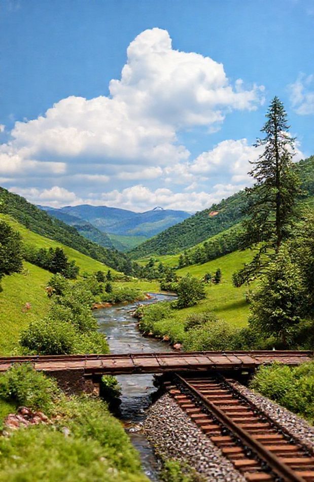 Model Railroad Backdrops Wallpaper