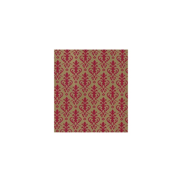 Victorian Dolls House Wallpaper Red On Gold From Bromley