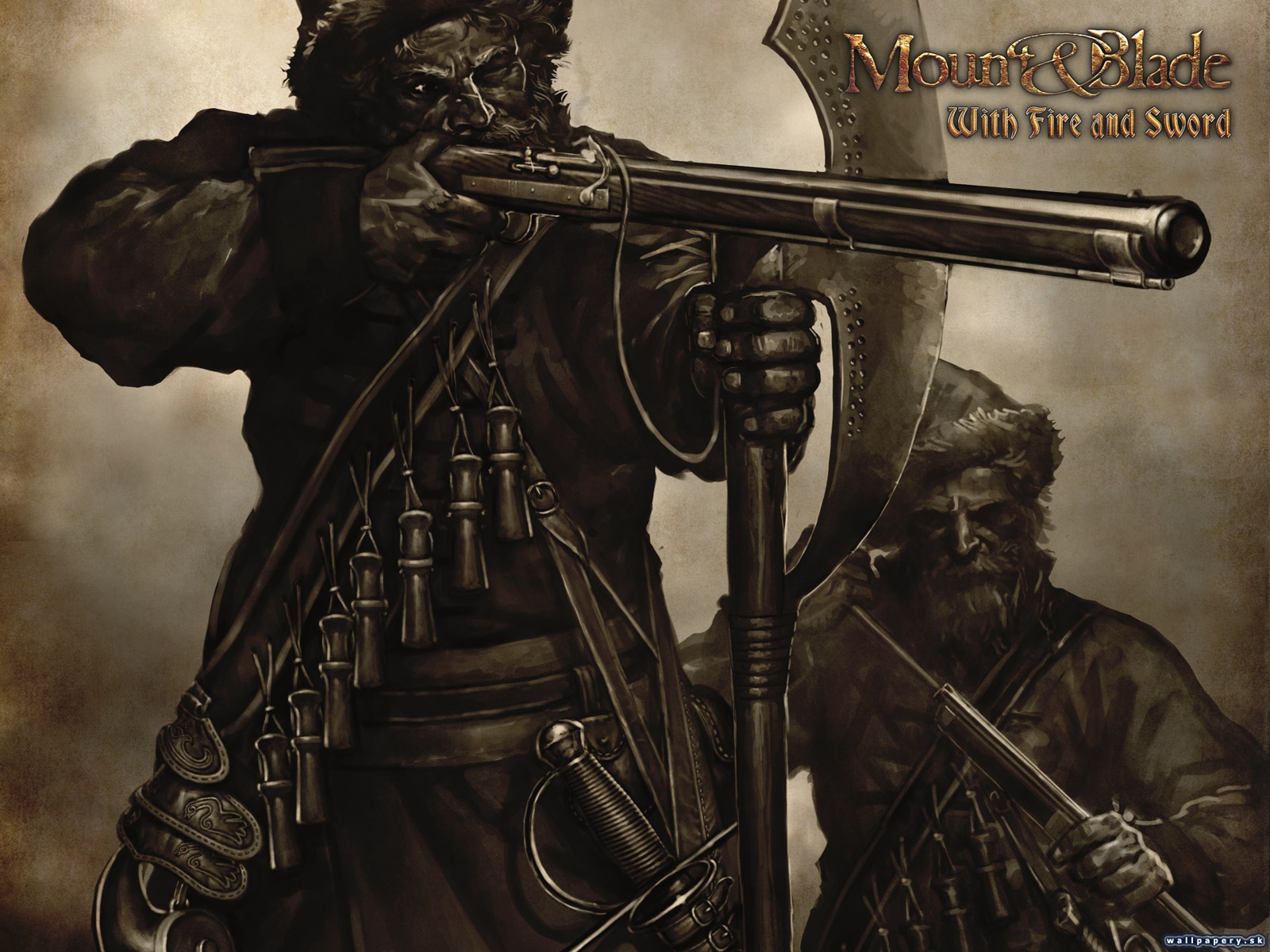 MOUNT AND BLADE fantasy warrior weapon gun poster g wallpaper