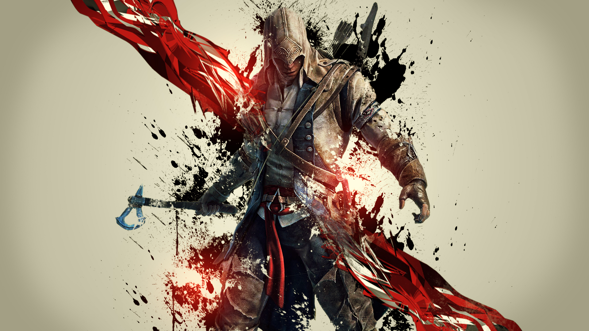Assassins Creed Graffiti Art Desktop Wallpaper