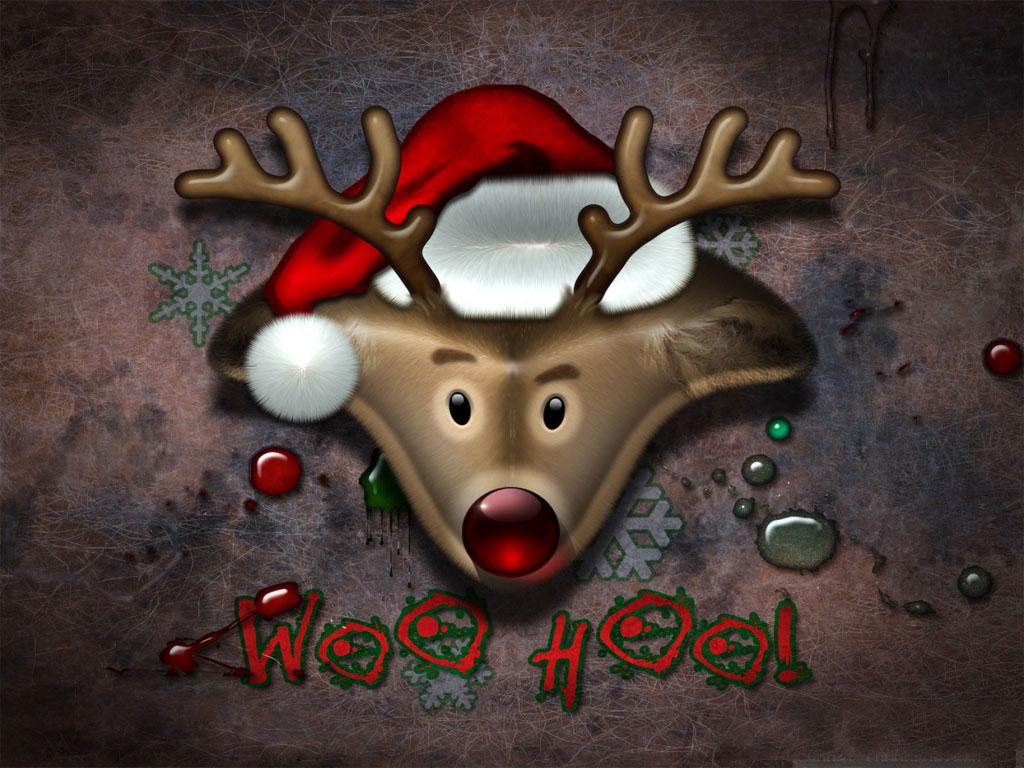 Christmas Puter Wallpaper Reindeer