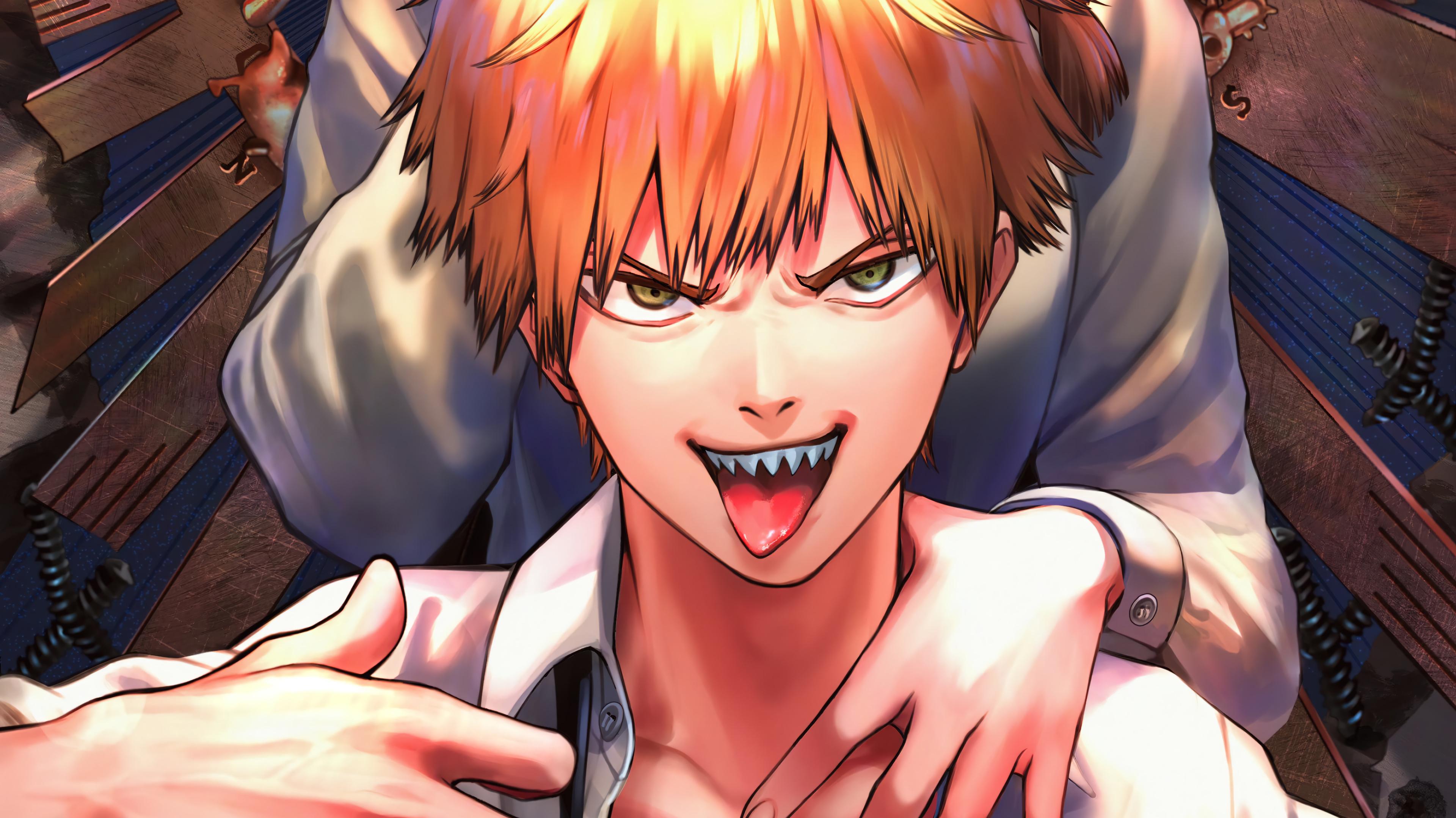 Chainsaw Man Denji Makima Wallpaper 4k Pc Desktop 4561b