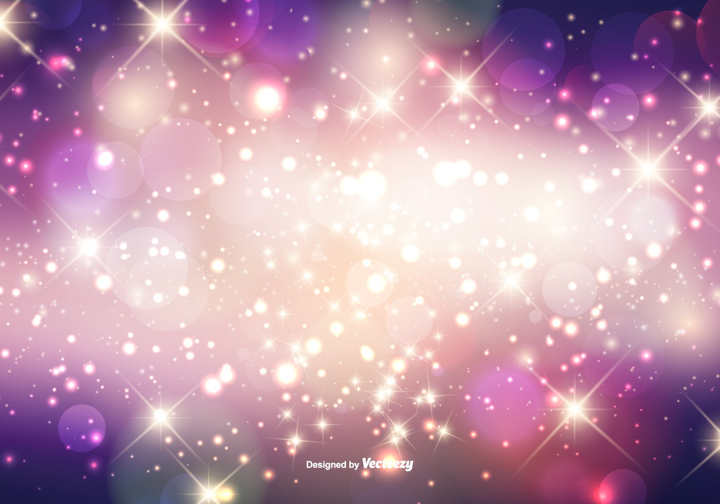 Beautiful Sparkles Background Vector Art