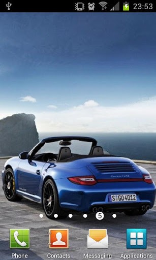 Bigger Porsche Car Live Wallpaper For Android Screenshot