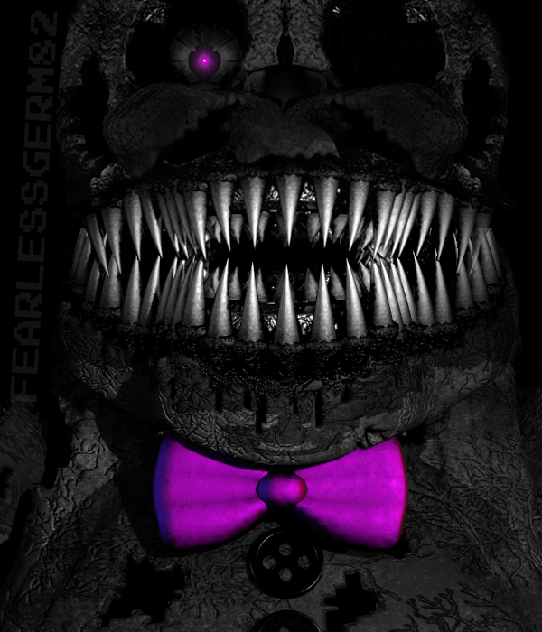 Nightmare Fredbear Fanmade By Fearlessgerm82