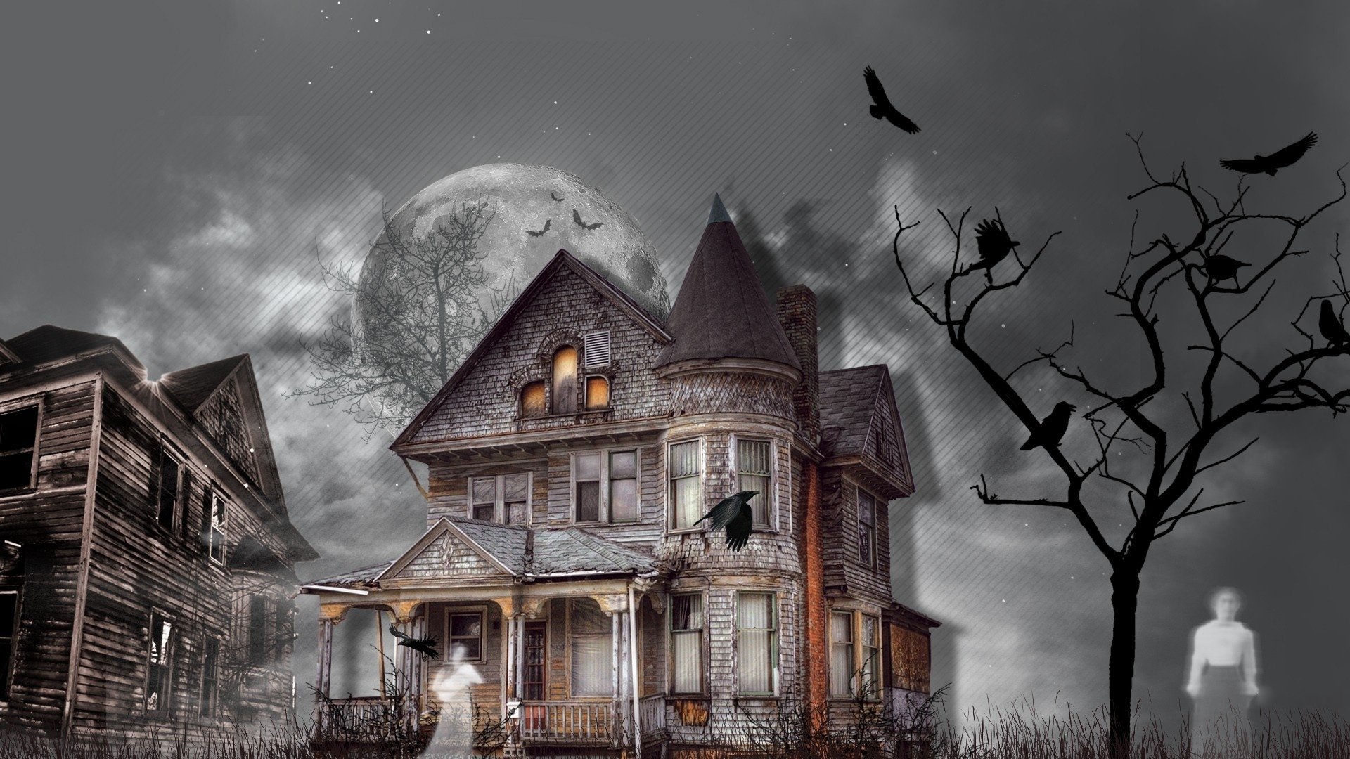 Haunted House Wallpaper Image