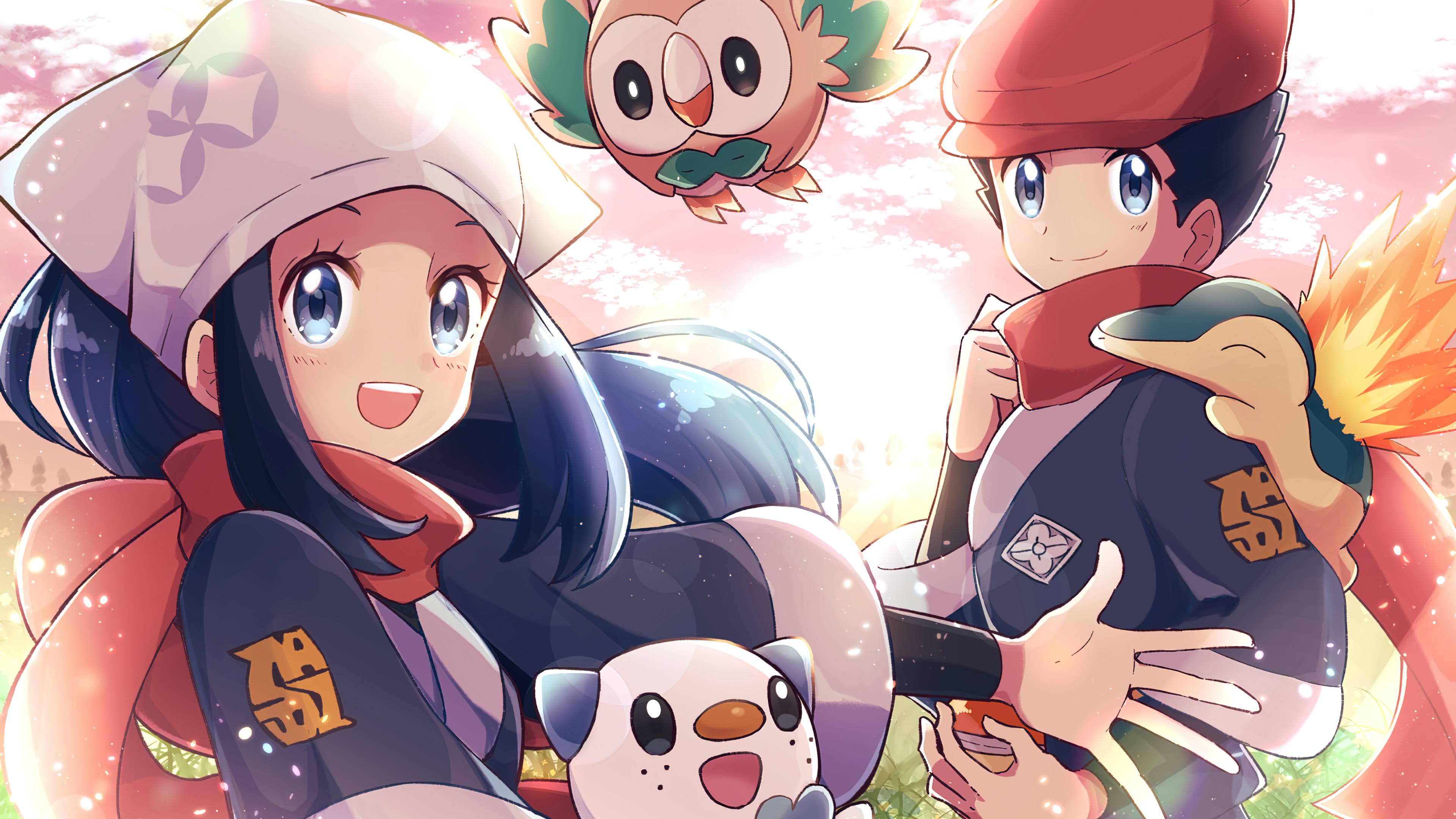 Pokemon Legends Arceus Starter 4k Wallpaper