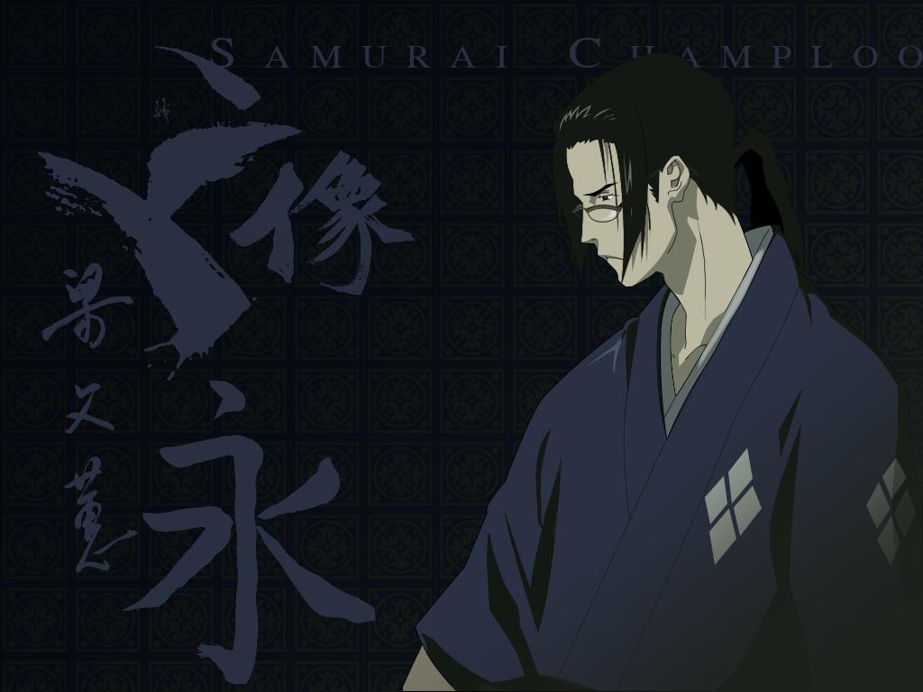 Jin Samurai Champloo Anime Papel De Parede Sobre