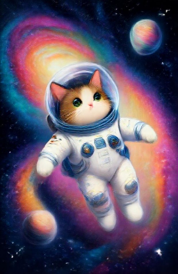 Space Cat Wallpaper